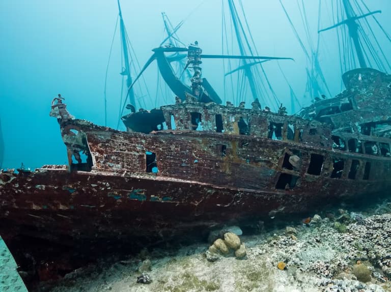 Дайвери знайшли затонулий корабель у відмінному стані, що не могли повірити у його вік