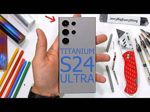 Samsung Galaxy S24 Ultra пройшов тест на міцність