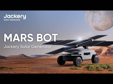 Компанія Solar Generator розробила автономний, самопересувний генератор Mars Bot