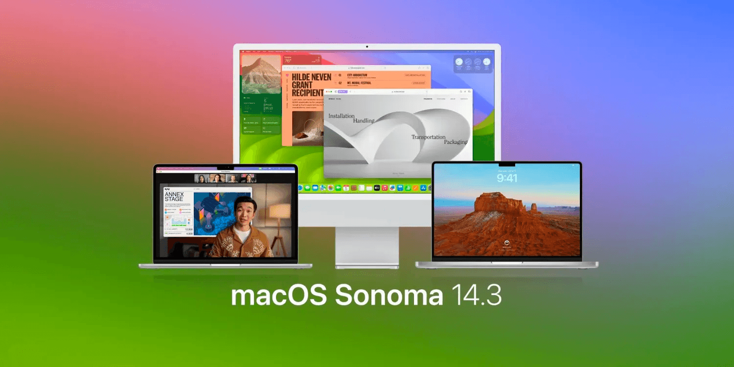 macOS 14.3 Sonoma тепер доступна з новими функціями