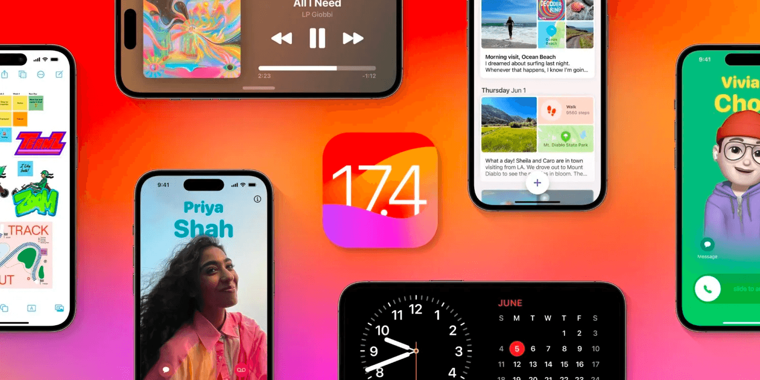 Apple випустила оновлену збірку iOS 17.4 beta 1
