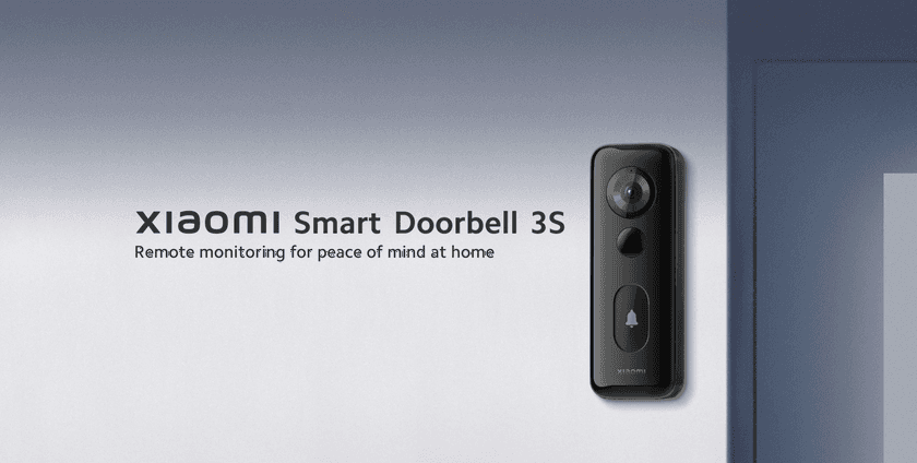 Xiaomi Smart Doorbell 3S з підтримкою Wi-Fi 6, вбудованою камерою та захистом IP65 дебютував на світовому ринку