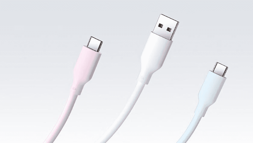 Xiaomi випустила 2-метровий силіконовий кабель USB-A до USB-C з підтримкою зарядки 120 Вт