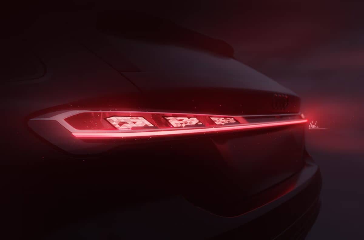 Компанія Audi показала тизер нової A5 і назвала дату прем’єри