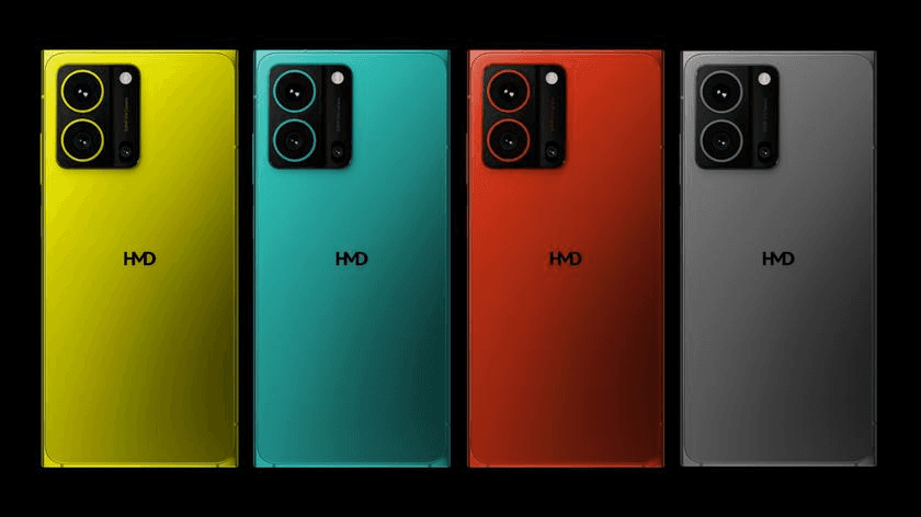 HMD Hyper з’явився на зображенні в чотирьох кольорах