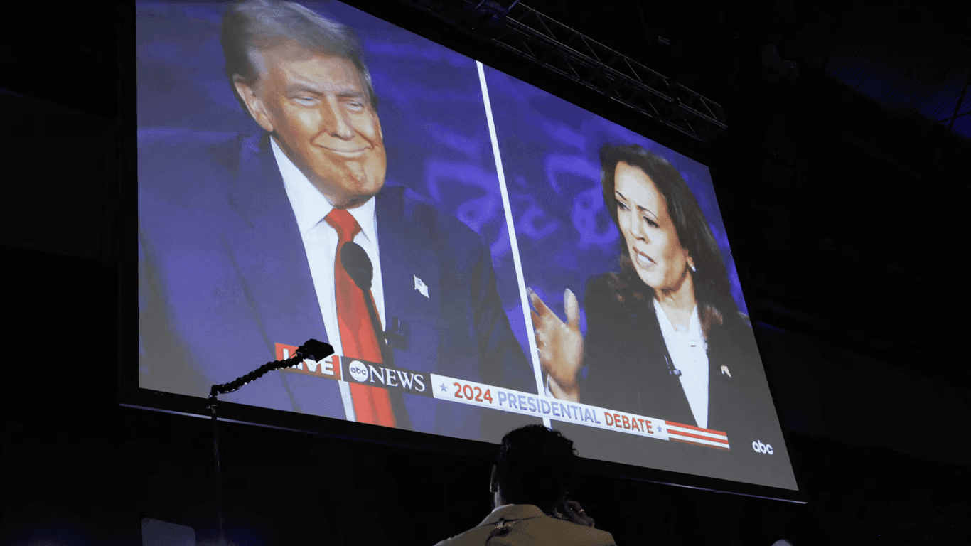 Міміка Камали Гарріс та заяви Трампа про пожирання котів — реакція соцмережі на дебати у мемах