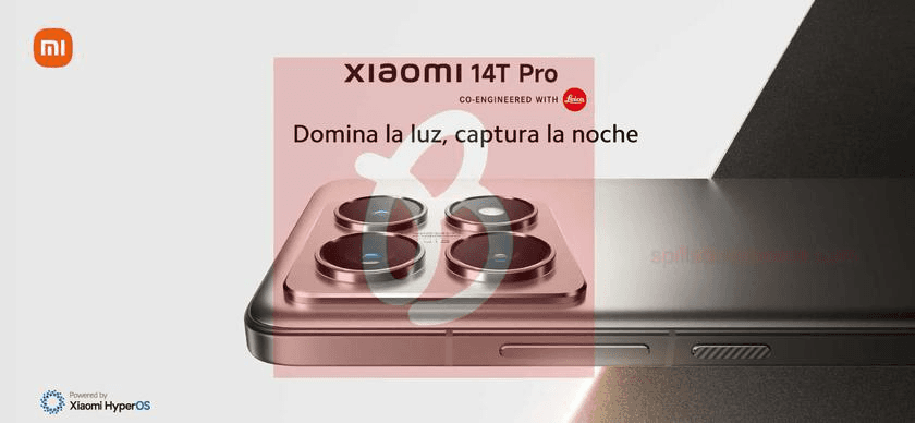 У мережі з’явилися промо-зображення Xiaomi 14T Pro