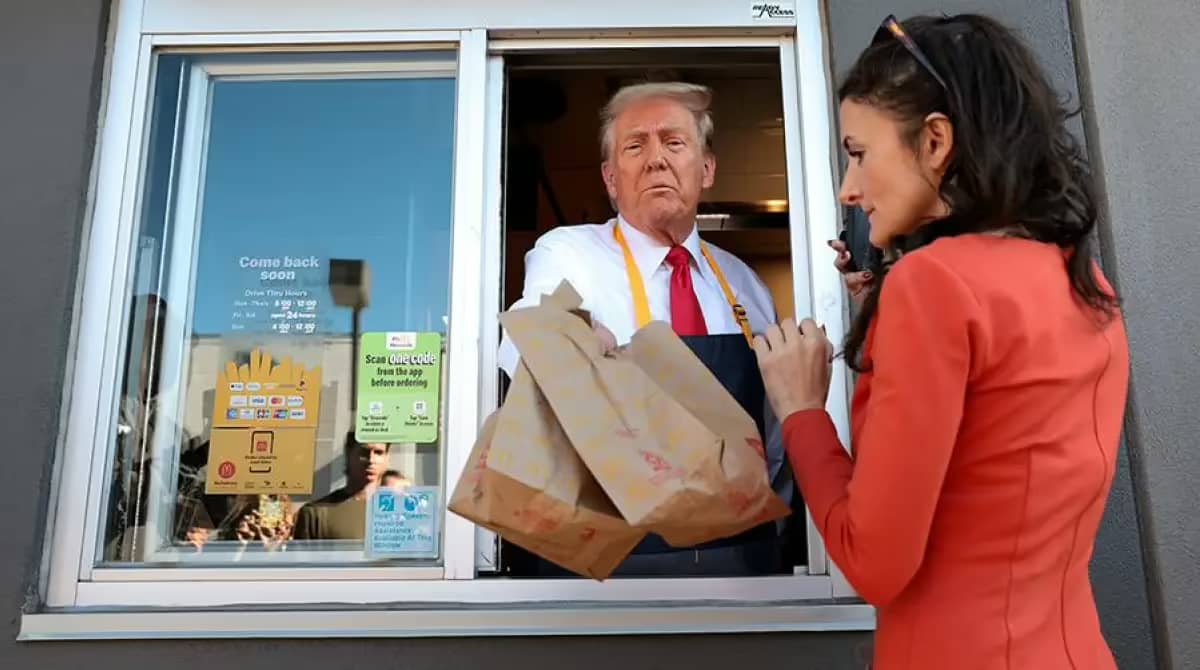 Трамп “попрацював” у McDonald’s