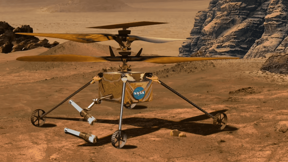 Вчені NASA створять революційний дрон, що приземлятиметься на Марс з орбіти планети