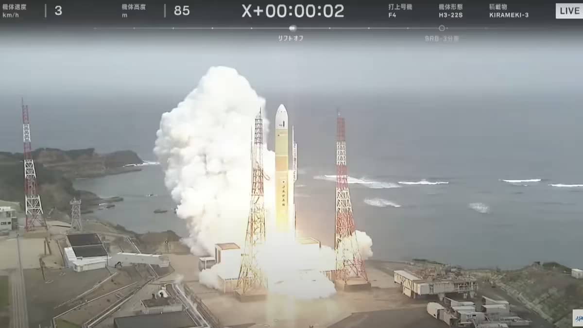 Японська ракета H3 запустила військовий супутник зв’язку Kirameki 3