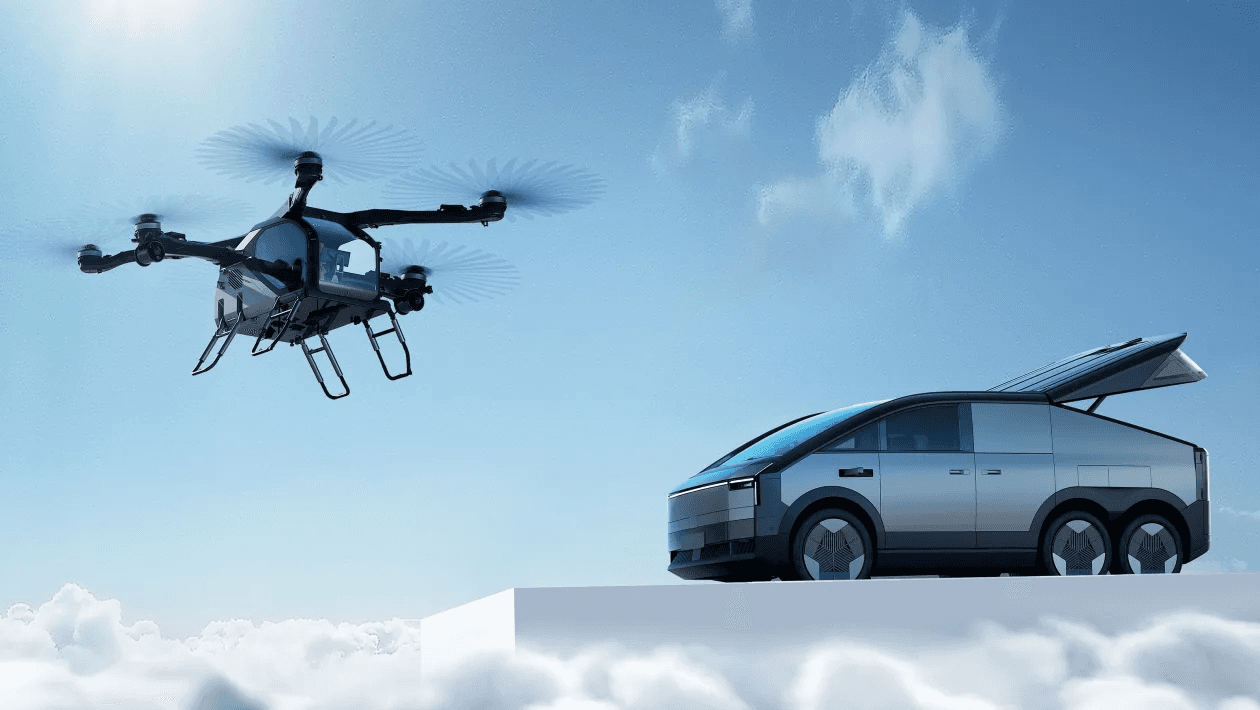 XPeng презентує перший у світі модульний літаючий автомобіль Aero HT
