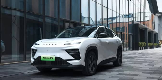 Chery Tiggo 6: новий електрокросовер з запасом ходу 512 км прибуває в Україну