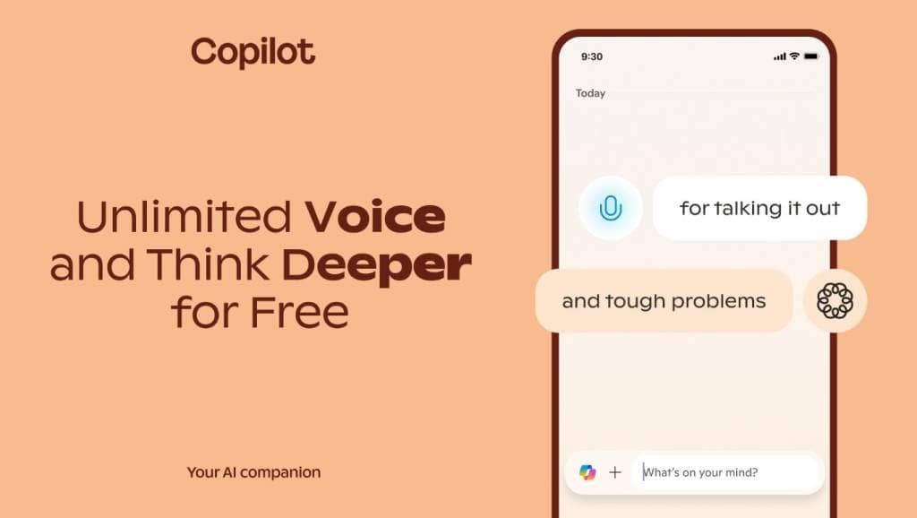 Microsoft відкрила безкоштовний доступ до розширених функцій Copilot
