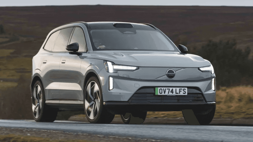 Volvo EX90 оновлять до 800 вольт та покращать системи безпеки