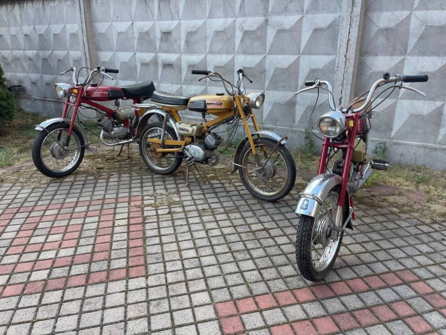 Знайдено унікальну версію мопеда Верховина-6 із двигуном Ш-57 (Фото)
