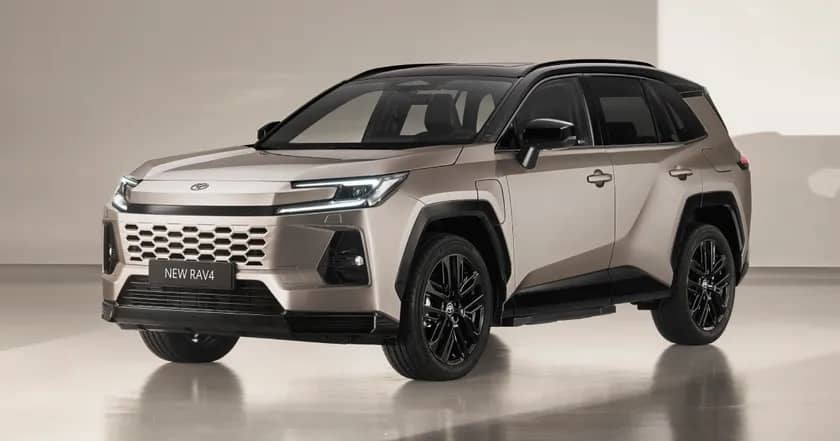 Нова Toyota RAV4 2026 стала повністю гібридною — до 100 км на електротязі!