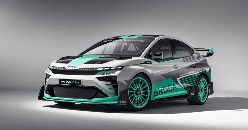 Skoda представила електричний концепт-кар Enyaq RS Race: легший на 316 кг та готовий до треків