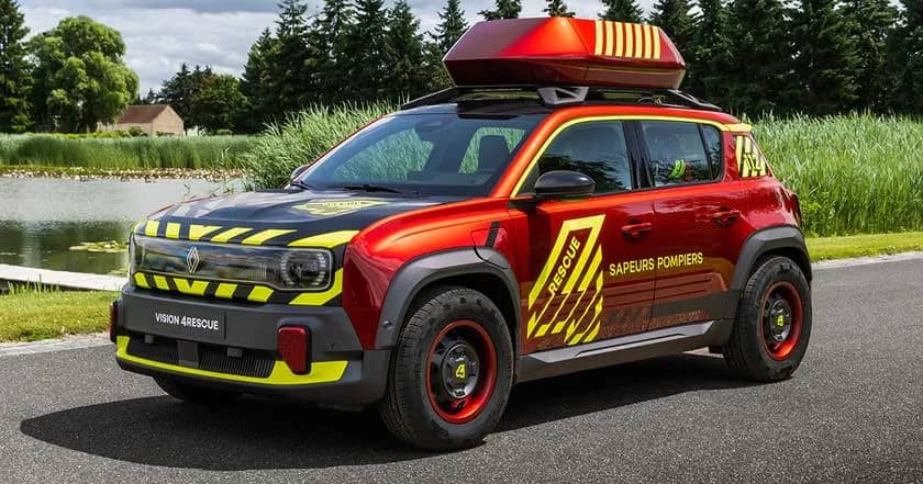 Renault представила електромобіль Vision 4rescue — мобільний центр управління для рятувальників