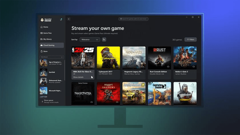 Microsoft розширює можливості потокового геймінгу: тепер і на ПК через Xbox App