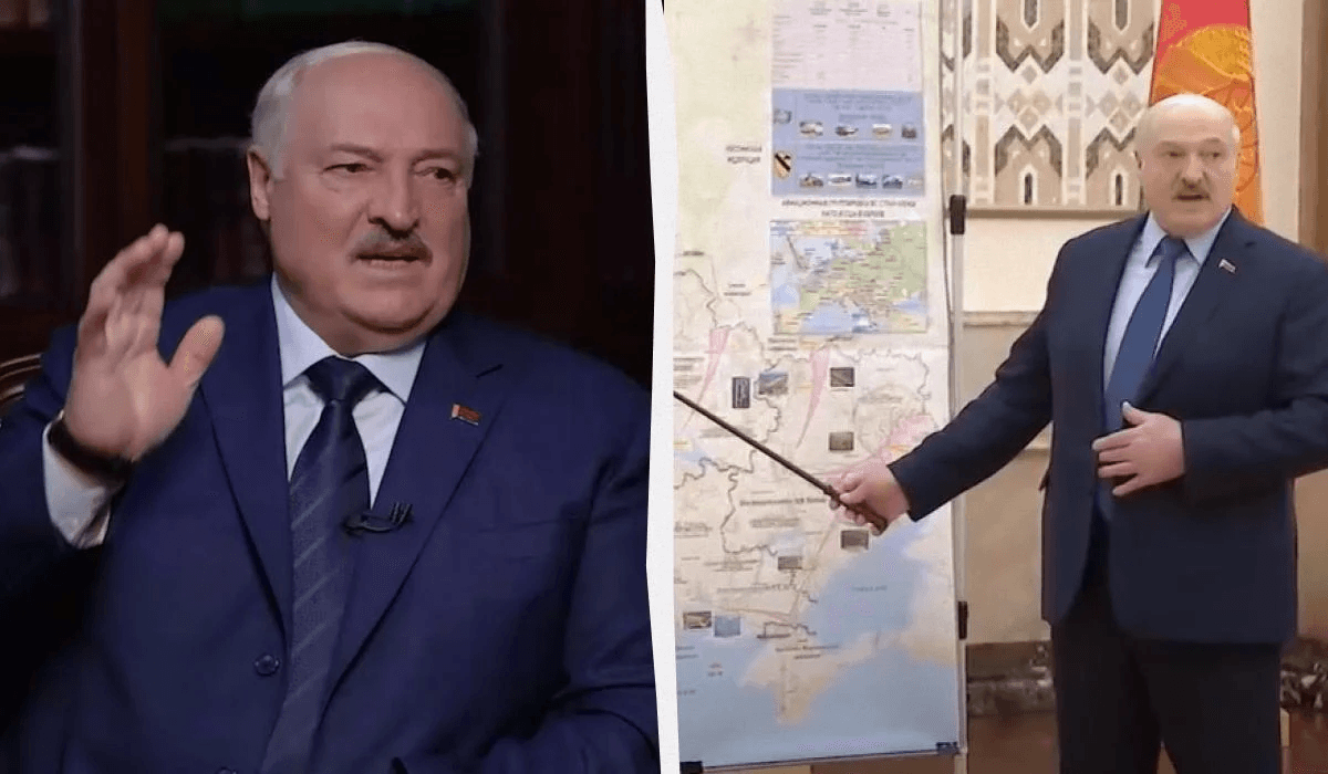 Лукашенко зруйнував мем “А я зараз покажу, звідки на Білорусь готувався напад” (Відео)