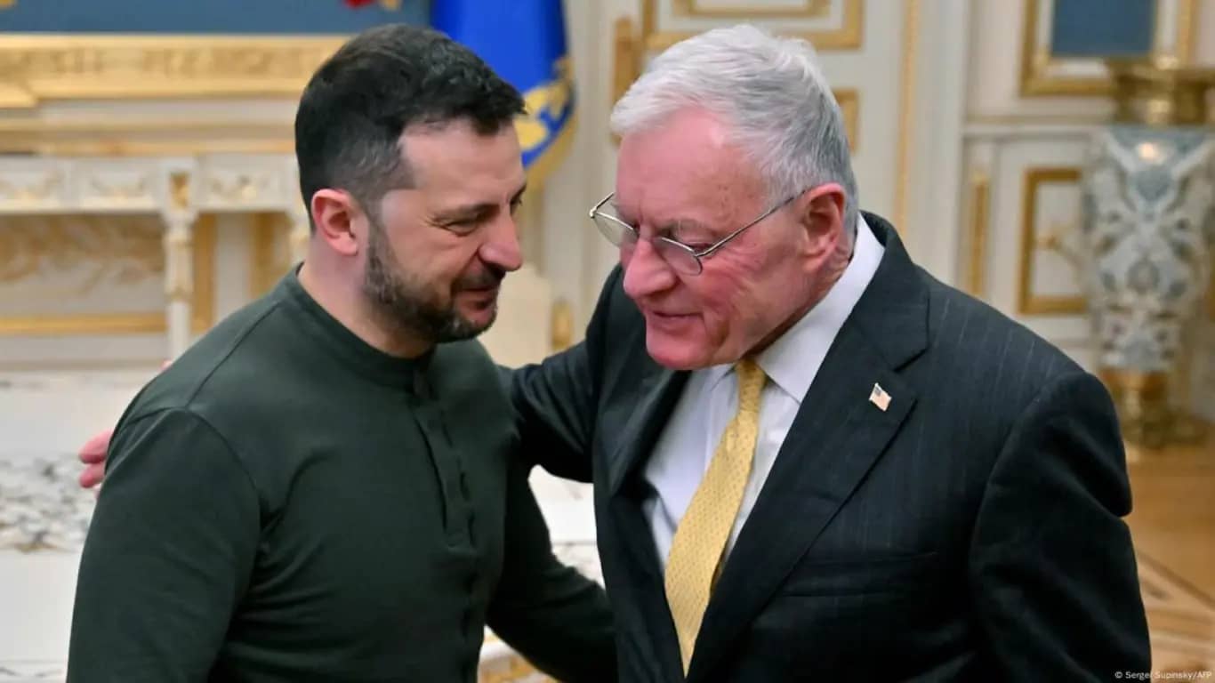 Відсутність обстрілів — Зеленський пожартував про візит Келлога