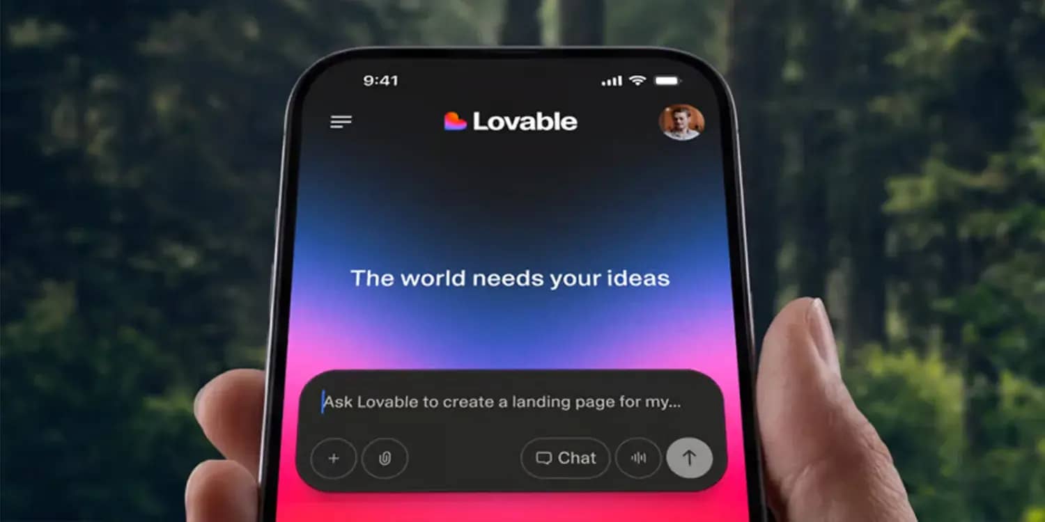 Lovable – додаток для вайб кодінгу вже доступний на App Store