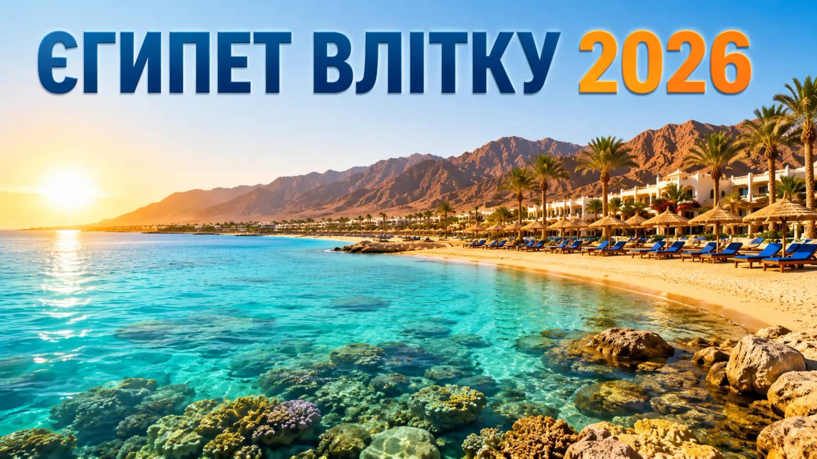 Єгипет влітку 2026: куди їхати та коли відпочинок справді буде комфортним