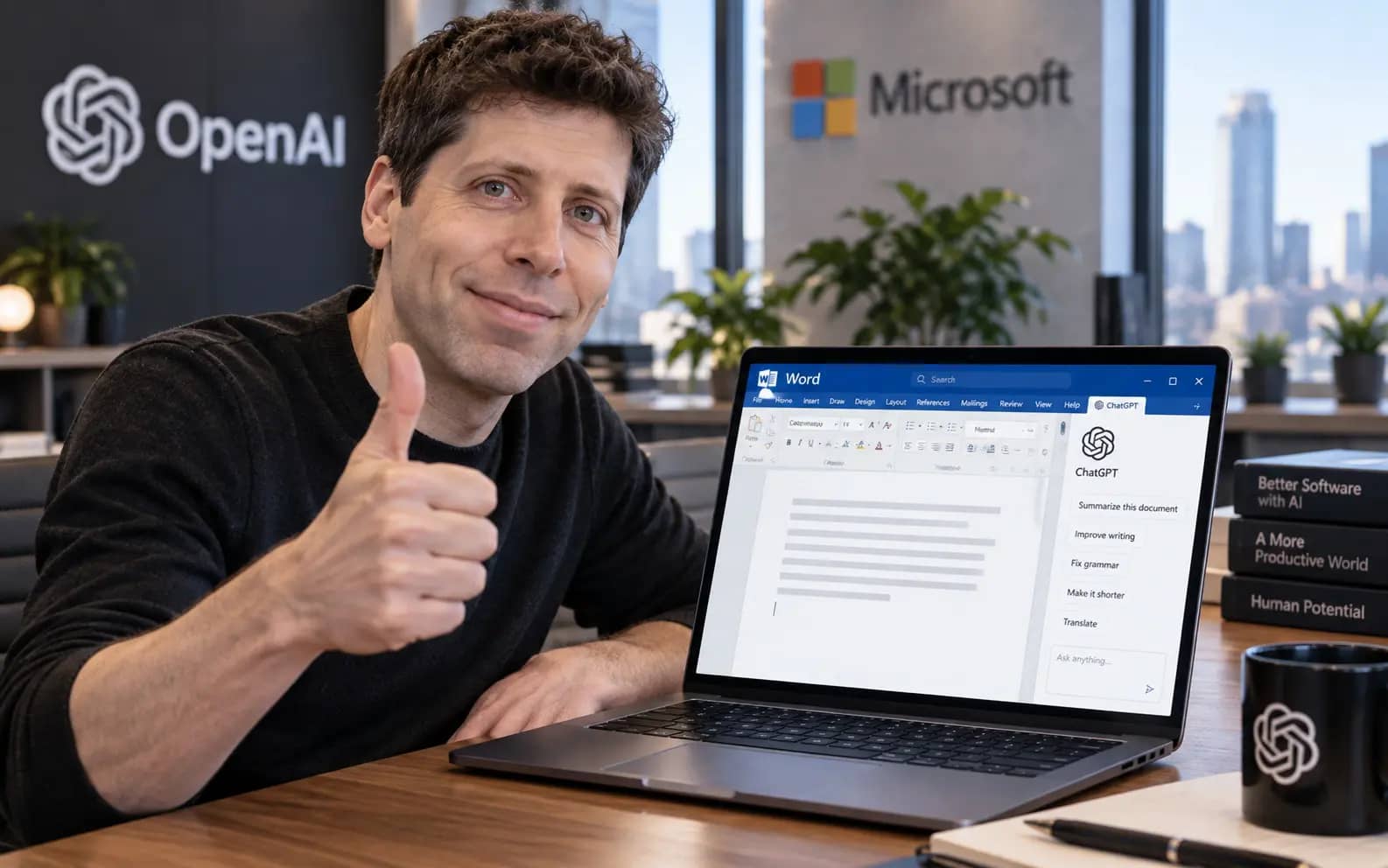 ChatGPT офіційно з’явився у Microsoft Word: що тепер може ШІ