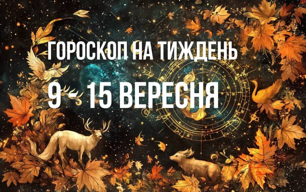 Гороскоп на тиждень з 9 по 15 вересня для всіх знаків Зодіаку