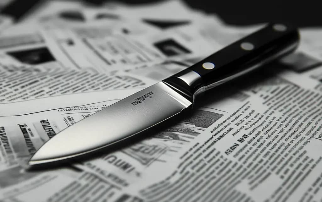 Як наточити ніж за допомогою газети: простий лайфхак
