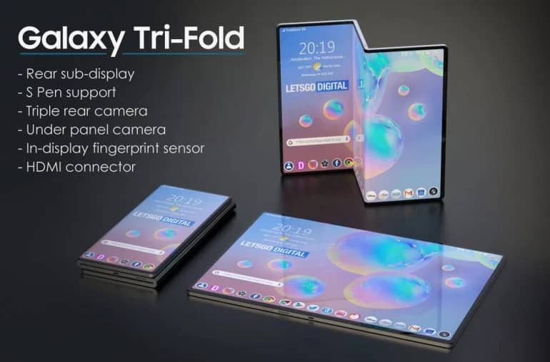 Tri-fold від Samsung може вийти вже наступного року