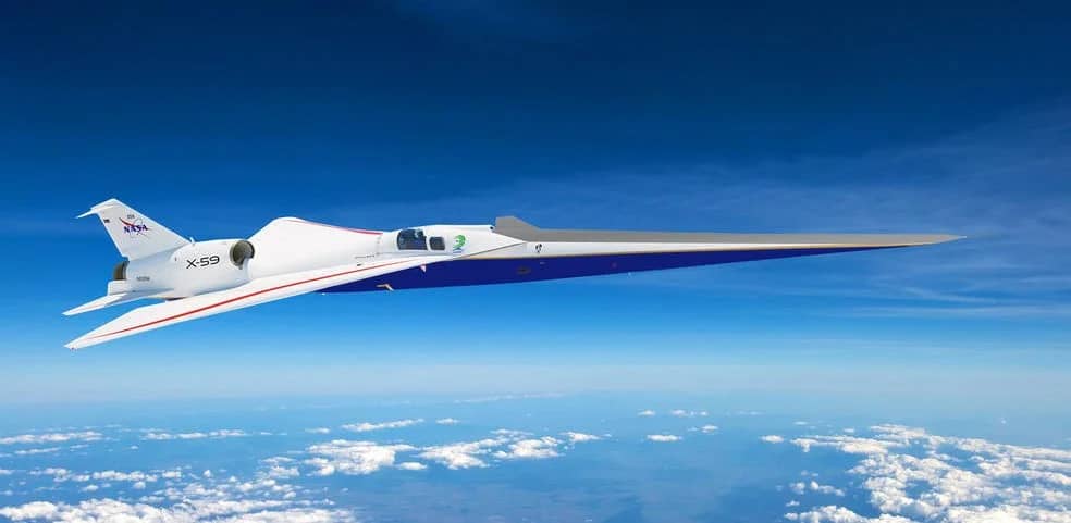 Надзвуковий літак NASA X-59 досяг критичної віхи