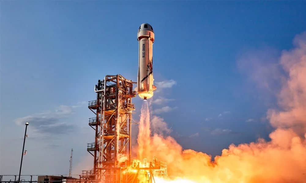 Blue Origin успішно запустила другий пілотований корабель New Shepard
