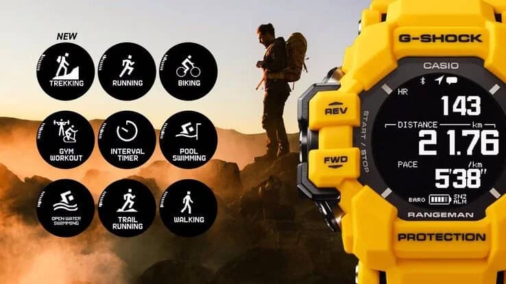Представлений годинник Casio G-Shock Rangeman