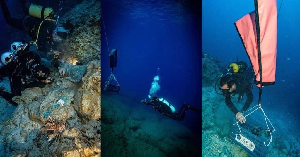 Підводні археологи знайшли корабельну аварію без корабля