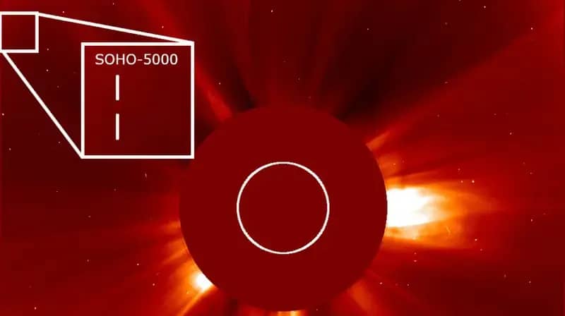 Сонячна обсерваторія SOHO виявила 5000-ну комету