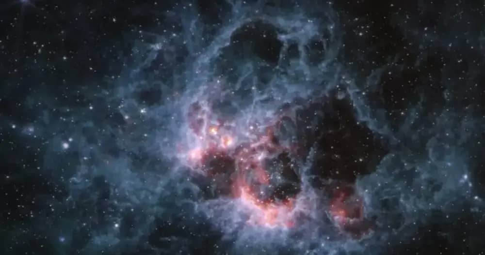 JWST показав, як народжуються зірки в галактиці Трикутника
