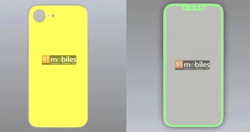 Дизайн iPhone SE 4 представлений у CAD-рендерах