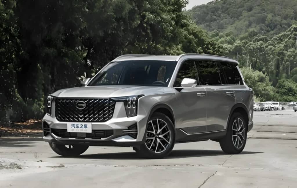 Представлений GAC Trumpchi GS8 2024 з величезним багажником