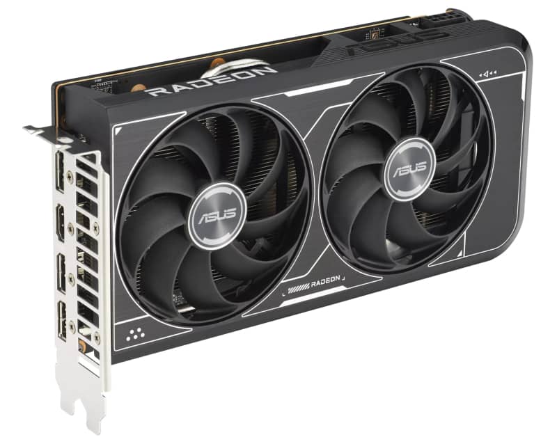 Asus випустила відеокарту Radeon RX 6600 Dual V3 з оновленим дизайном