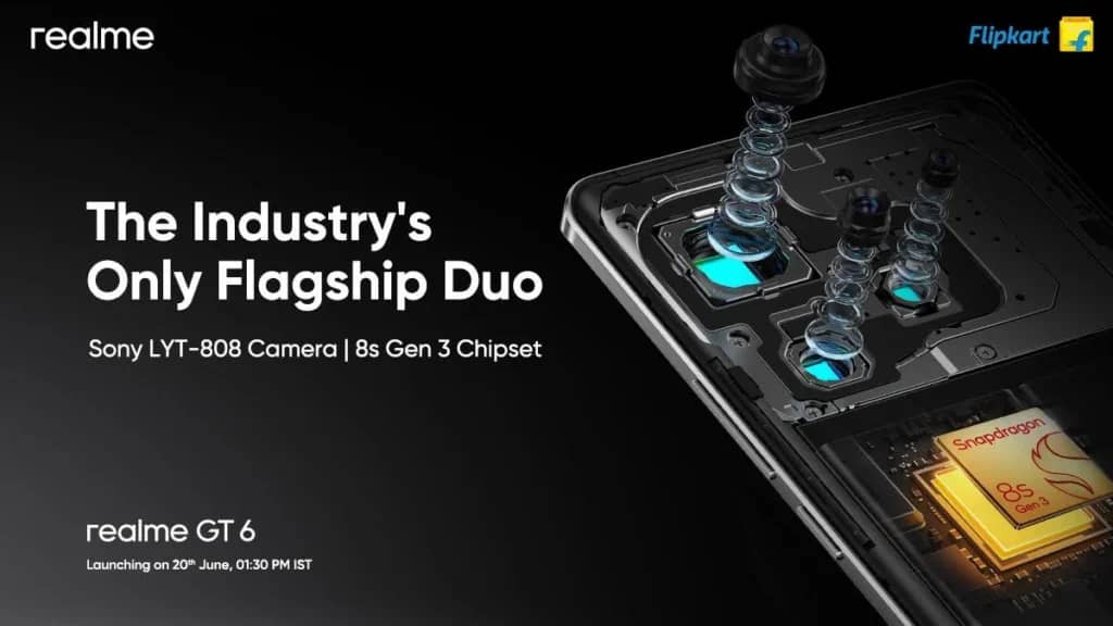 Realme розкрила характеристики камери Realme GT 6