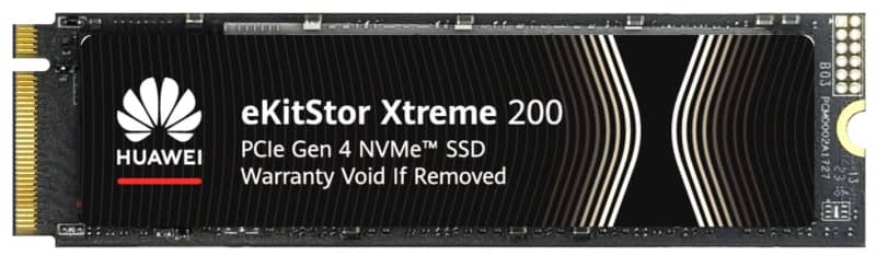Huawei випустила SSD eKitStore Xtreme 200 об’ємом до 4 Тбайт і зі швидкістю до 7400 Мбайт/с
