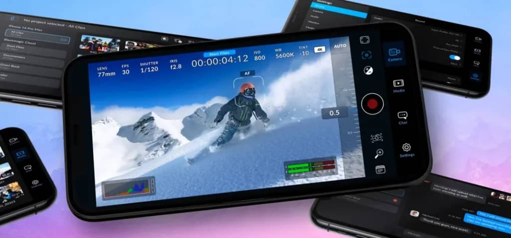 Пристрої Xiaomi та OnePlus тепер підтримують додаток Blackmagic Camera