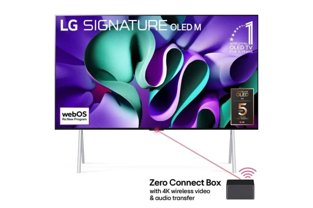 LG випускає OLED-телевізори M4 4K із частотою оновлення 144 Гц