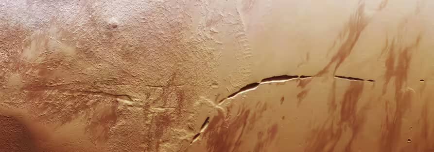 Mars Express відобразив величезний «шрам» на поверхні Червоної планети