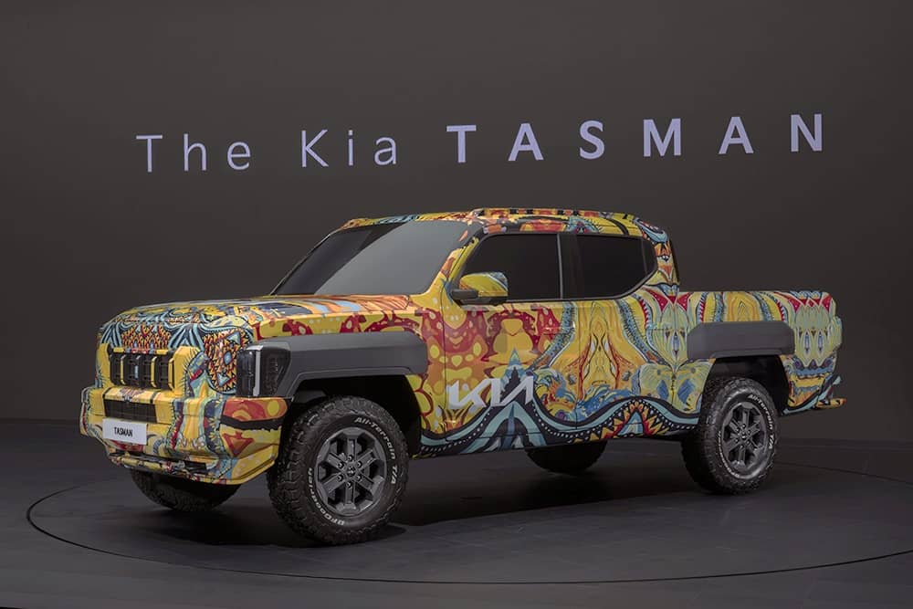 Kia вперше показала рамний позашляховик Tasman