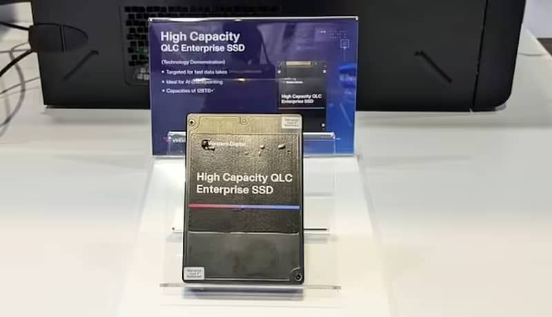 Western Digital представила SSD на 128 Тбайт для ШІ-систем