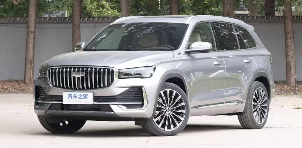 Новий Geely Monjaro 2025 оцінили в $24 тис
