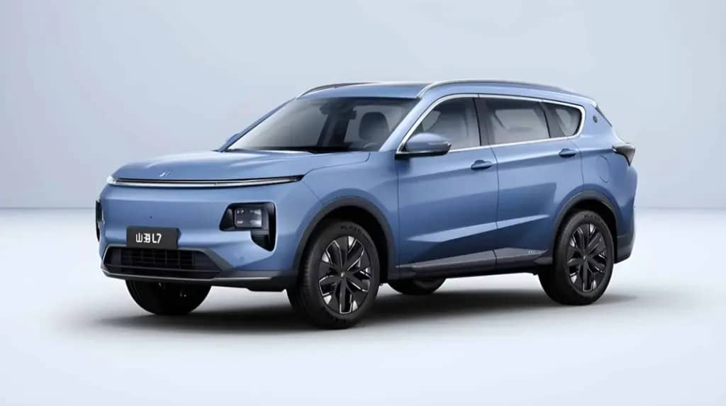 Chery представила кросовер Jetour Shanhai L7