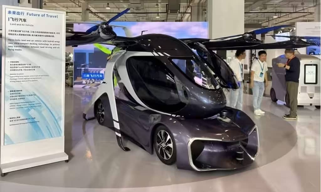 Chery показала гібрид автомобіля та електрольоту